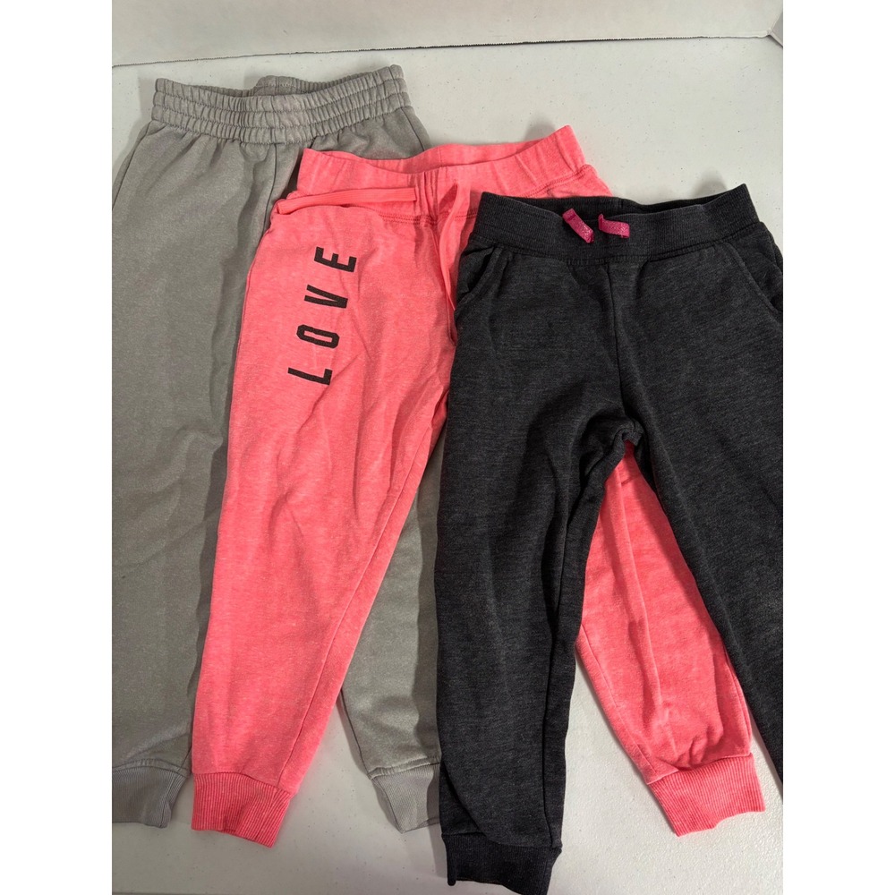 Girls Joggers Bundle Size 4 5 Champion Xersion Jumping Beans Sweatpants 3 Pack